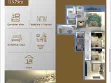 🏠 Banesë në Shitje   📏 115.75 m²  📍Bujana Group, Gjilan