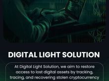 DIGITAL LIGHT SOLUTION  IS THE BEST BITCOIN RECOVERY EXPERT HIRE THEM IMMEDIATELY
