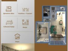 🏠 SHITET BANESA  67.40 m² Kati i 3-t 📍Kompleksi Bujana,