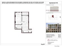 APARTAMENT 1+1 PER SHITJE RESIDENC MES PISHAVE MALI I ROBIT
