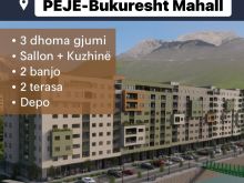 AGENCY HOME VIP SHETË BANESËN 114m/2 BUKURESHT MAHALL PEJË 