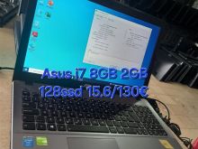 Asus i7 8GB 2GB 15.6 256ssd GEN4 Gjermania