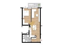 SHITET APARTAMENT 1+1 RESIDENZA TURDIU FUSHA E AVIACIONIT 12