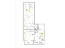 Shitet Ambient 81 m² në Katin përdhe në Rrugën Irfan Tomini