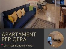 Apartament 1+1 me Qera Ujë i Ftohtë, Vlorë