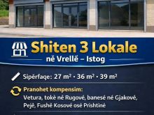Shiten 3 lokale në Vrellë – Istog📐 Sip: 27 m² • 36 m² 39m²