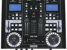 OKAZION US Blaster USB 7340 Dual-DJ-Media-Player