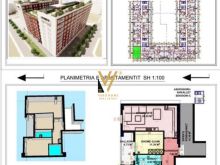 SHITET APARTAMENT 2+1+BLK TE RRUGA NDRE MJEDA, KOM.GUCE 250.000 EURO