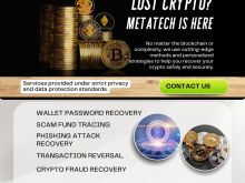 THE BEST AND FASTEST BTC / ETH / USDT / WALLET / RECOVERY EXPERT - META TECH RECOVERY PRO