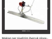 Vibrator per rrafshim nivelizim