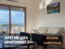 🔥 Jepet me Qira Apartament 3+1 te  “Bexhisteni\", Shkodër!