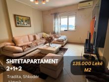 🔥 Shitet Apartament 2+1+2 “Tradita , Shkodër”!🔥  💶 Çmimi: