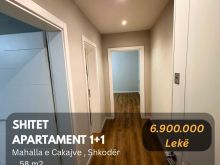 🔥 Shitet Apartament 1+1 “Mahalla e Cakajve , Shkodër! 🔥