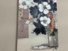 Shiten 2 Piktura Moderne me Lule – Art Dekorativ për Ambie