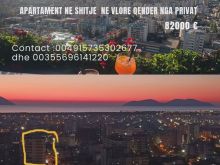 Vlore, shitet apartament 1+1 Kati 6, 82.000