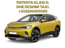 Shofer/e Taxi.Me Patent Klasi D+Deshmi Taxi.Tirane.