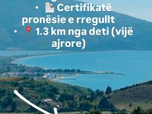 Shitet toka ne radhime me pamje deti çmimi 50€ per m2