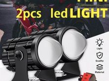 15€ 2 copë Drita LED + 1 copë Ndërprerës | Dritë për Makinë,