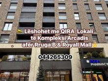Leshohet Lokali me QIRA mbrapa Rruges B afër Royall Mall të