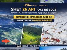 HOME VIP SHETË 26 ari TOKË BOGË-RUGOVË 7000€ ari