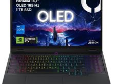 Laptop Lojërash Lenovo Legion 5 Gen 10 me AI 15.1 inç WQXGA OLED Intel Core i7-13650HX, NVIDIA GeForce RTX 5070, 32GB RAM, 1TB SSD, Wi-Fi 7, Tastierë Spanjolle RGB, e Zezë