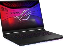 Laptop për Lojëra ASUS ROG Strix SCAR 18 G835LX 18.0 WQXGA 240Hz Ekran Intel Core Ultra 9 275HX NVIDIA GeForce RTX 5090 GPU 64GB RAM 2TB SSD