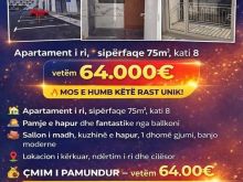 HOME VIP SHETË BANESË 75m/2 vetem 64000€ komplet te re ofert