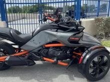 an Am Spyder F3-S Special Series SE6 3-Wheel Motorcycle