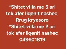 Shitet shtëpi me 5 ari tok ne nashec