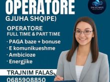 OPERATORE-MUNDESI UNIKE PUNESIMI ! Kontakto 0685908850