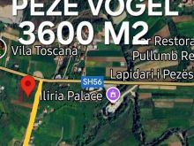 PEZE VOGEL SHES 3600 M2 TOKÈ PRANE ILIRIA PALACE