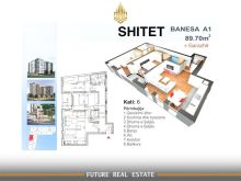 📍 Banesë në SHITJE – 2 dhoma gjumi – Prishtinë – Rruga C –