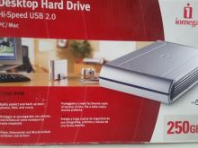 hdd extrenall 250 gb