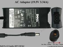 Adapter per llaptop DELL 19.5V -19.5V- 3.34.A 65 W