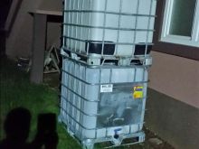 Rezervar me palet metali 1000 litra
