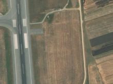 Te Aeroporti i Prishtines te Pista Aeroplanav