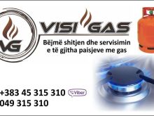 Servis dhe shitje te paisjeve me GAS