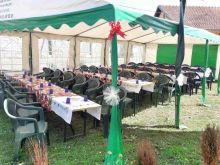 GJELLTORE GRANITI TENDA KARRIKA TAVOLINA ME QERA