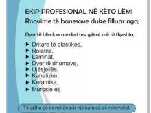 EKIPE PROFESIONALE NË KËTO LËMI