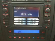 VW  Orginal navigacion  system aux  radio  