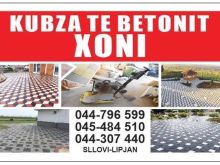 SHTROJM KUBZA TE BETONIT XONIi