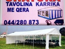 tenda shatora ne sherbim  tavolina karrika me qera 044280873