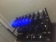 Riga per Mining. 8 x XFX RX580 - 8GB -GTS -XXX OC+