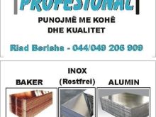 llamarin punues profesional  baker inox alumin