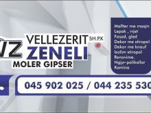 MOLER GIPSER. VELLEZERIT ZENELI BEJM   SUVATIME : T,brenshme