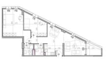 SHITET APARTAMENT 2+1 RIVER SIDE RESIDENCE 186.400 EURO