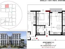 Apartament 1+1 ne Residence Banimi Golem