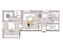 SHITET APARTAMENT 1+1+BLK TE HORA VERTICALE 219.000 EURO