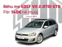 ID: 3846 VW GOLF VII 2.0TDI GTD SPORT - DOUBLE PANORAM