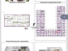 SHITET APARTAMENT 1+1 RRUGA E KAVAJES 150.000 EURO FH-59236